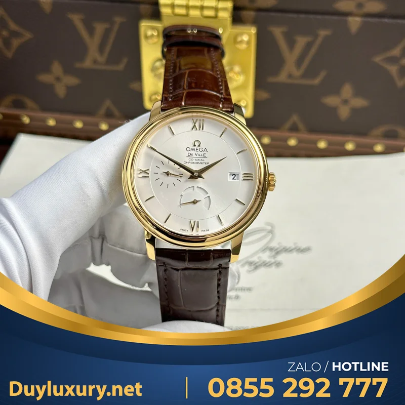 Đồng Hồ Omega De Ville Prestige Power Reserve• Size 39.5Mm , Sẵn Hàng Các Mẫu