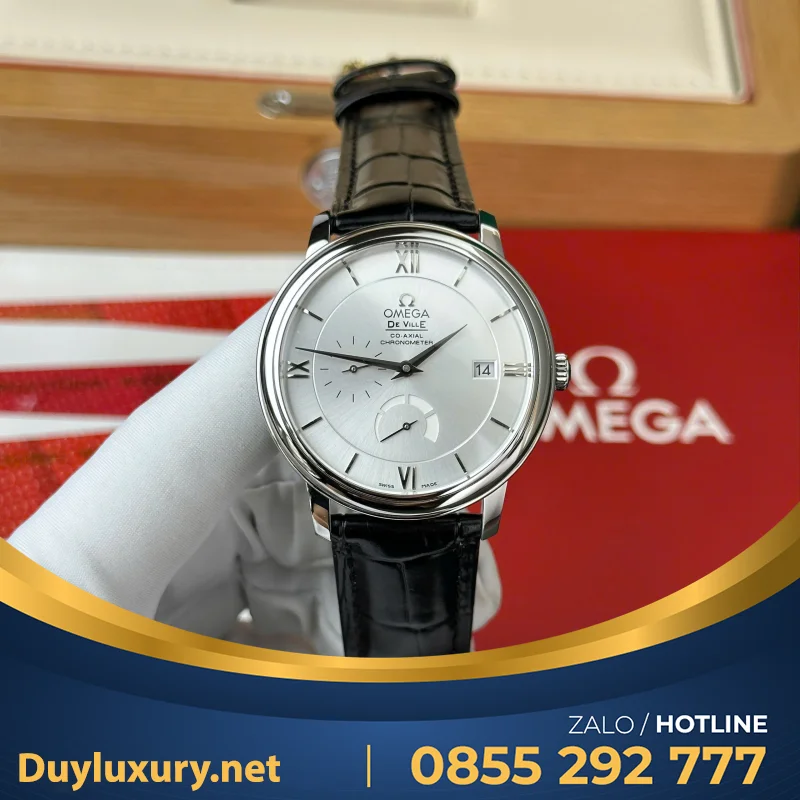 Đồng Hồ Omega De Ville Prestige Power Reserve• Size 39.5Mm , Sẵn Hàng Các Mẫu