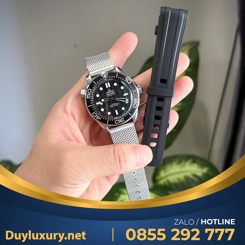 Đồng Hồ Omega Seamaster Diver 300M Co-Axial Master Chronometer Rep 11 Xưởng VS 42mm