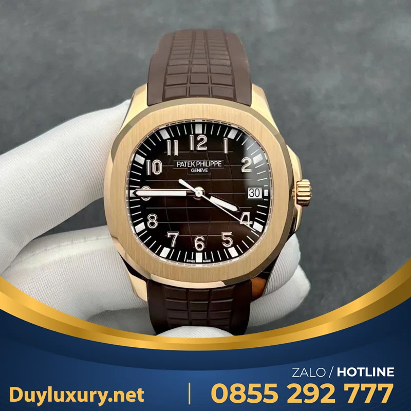 Đồng Hồ Patek Philippe Replica 11 Aquanaut 5167R Chế Tác Vàng Khối 18k 40mm