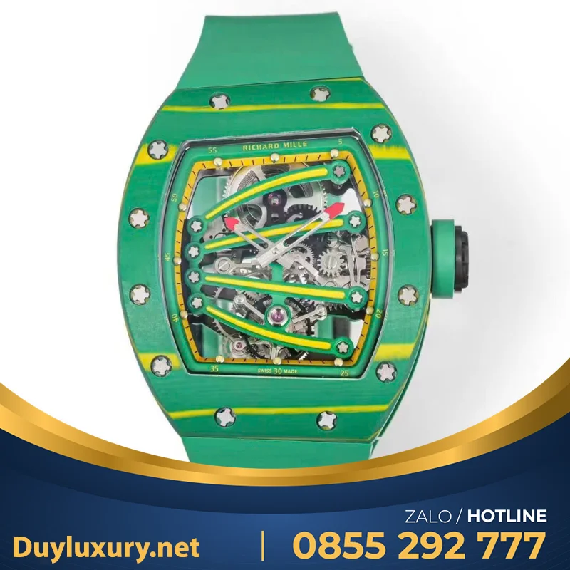 Đồng Hồ Richard Mille Chế Tác RM59-01 Yohan Blake Tourbillon 43x50mm