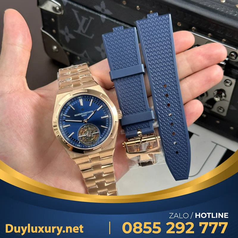 Đồng Hồ Vacheron Constantin Overseas 6000V Tourbillon Rep 1 1 BBR Factory 42.5mm