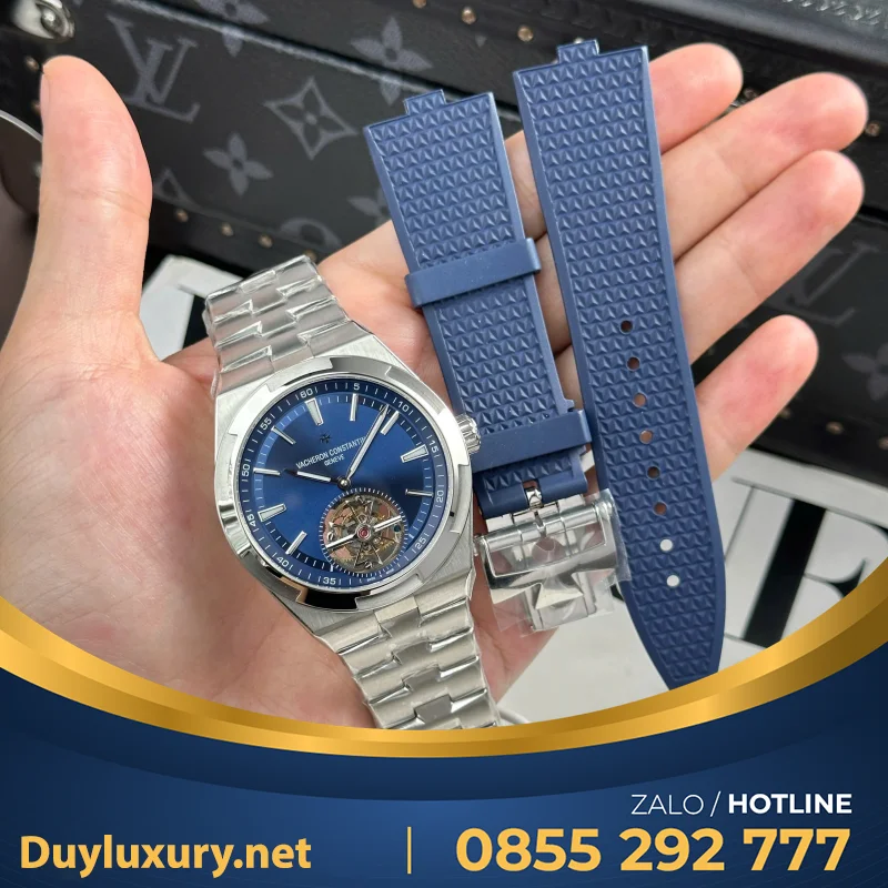 Đồng Hồ Vacheron Constantin Overseas 6000V Tourbillon Rep 1 1 BBR Factory 42.5mm