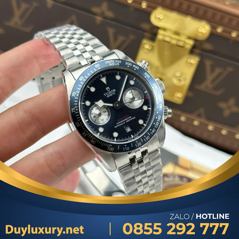Đồng Hồ Tudor Black Bay Chronograph• Size 41Mm• Máy Eta7750 Chạy Full Kim Full Chức Năng Chronograph