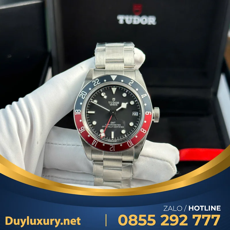 Đồng Hồ Tudor Black Bay GMT Replica 1 1 Nhà Máy ZF 41mm