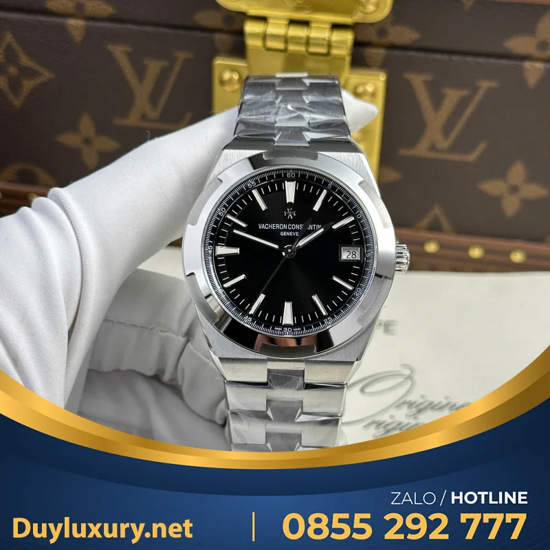 Đồng Hồ Vacheron Constantin Overseas 4500V Mặt Xanh Đen Nhà Máy PPF 41mm