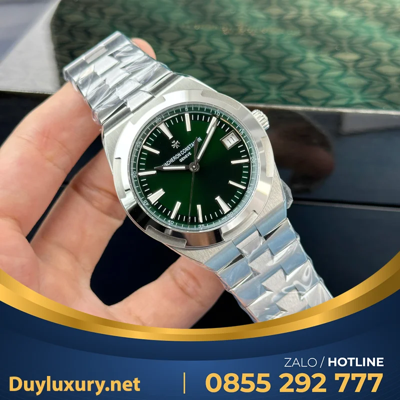 Đồng Hồ Vacheron Constantin Overseas 4500V Mặt Xanh Ngọc Nhà Máy PPF 41mm