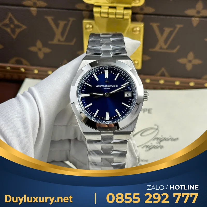Đồng Hồ Vacheron Constantin Overseas 4500V Mặt Xanh Replica 1:1 41mm